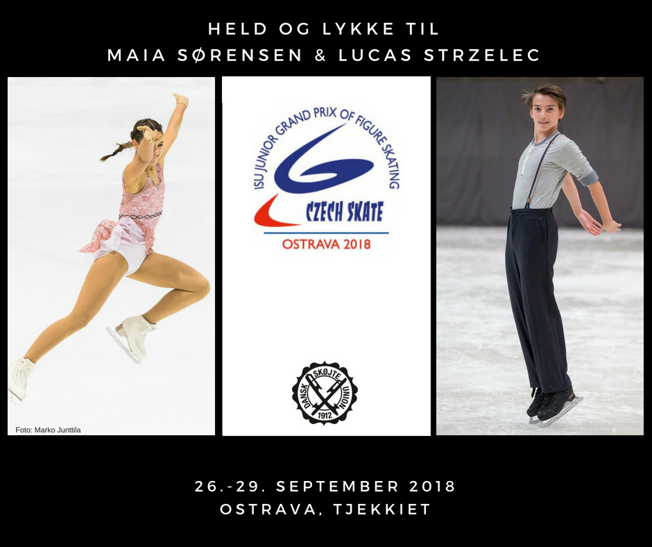 Maia og Lucas udtaget til ISU Junior Grand Prix Dansk Skøjte Union